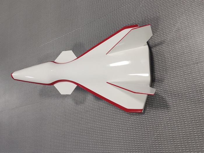 我司标识项目案例——飞机模型灯箱制作